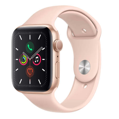Montre Connectée Apple Watch Series 5 Cellulaire 44mm Or Aluminium avec Bracelet… — Reconditionné Garanti 12 mois · Smarty Paris